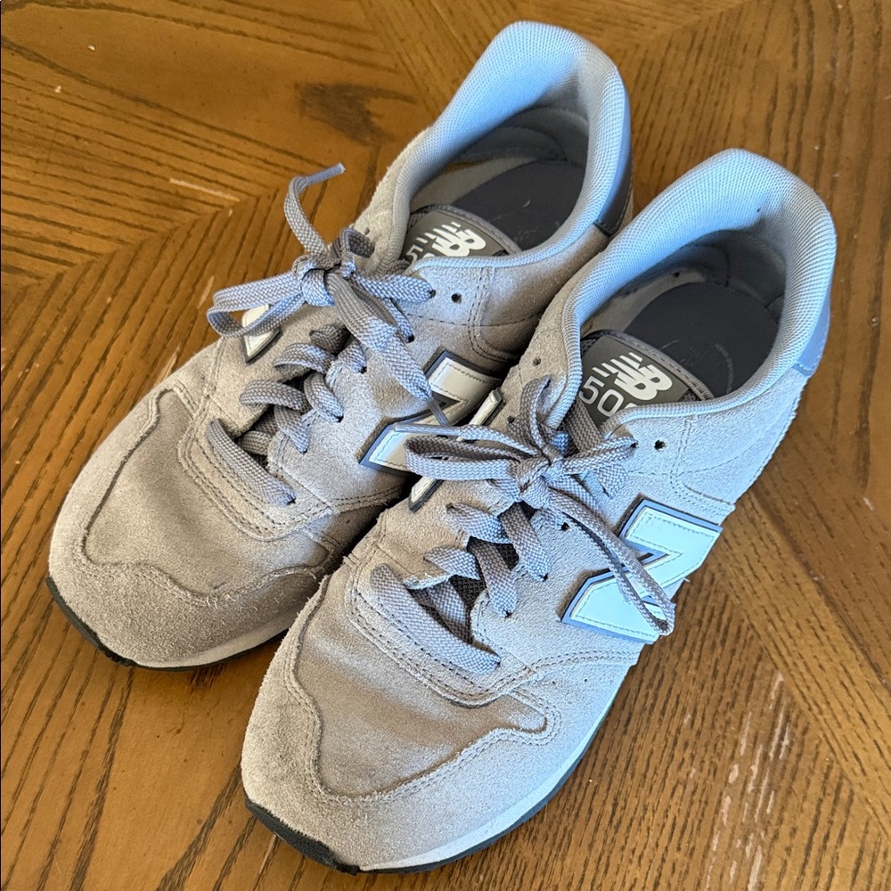 New Balance 500 Light Gray Athletic Shoes